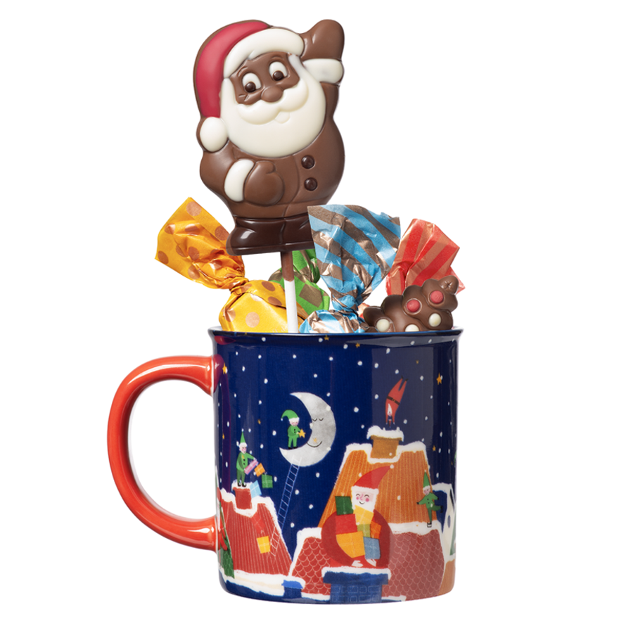 Hrneček s čokoládou a lízátkem 115g