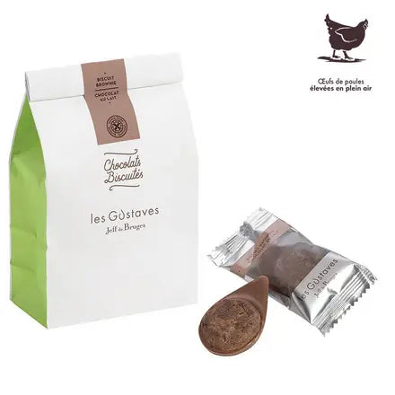Sáček Gustávů 8 KS, 104 g brownie sušenka a mléčná čokoláda