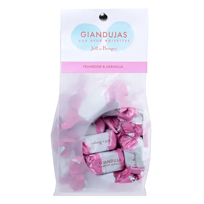 Sáček nugátů s malinou a laskonkou 140 g