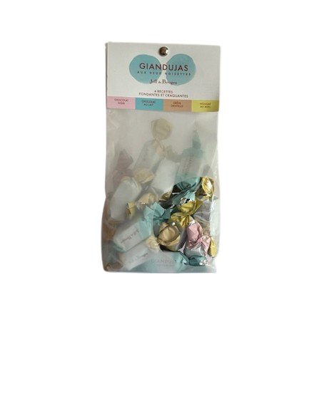 Sáček nugátů mix druhů čokoláda 140 g