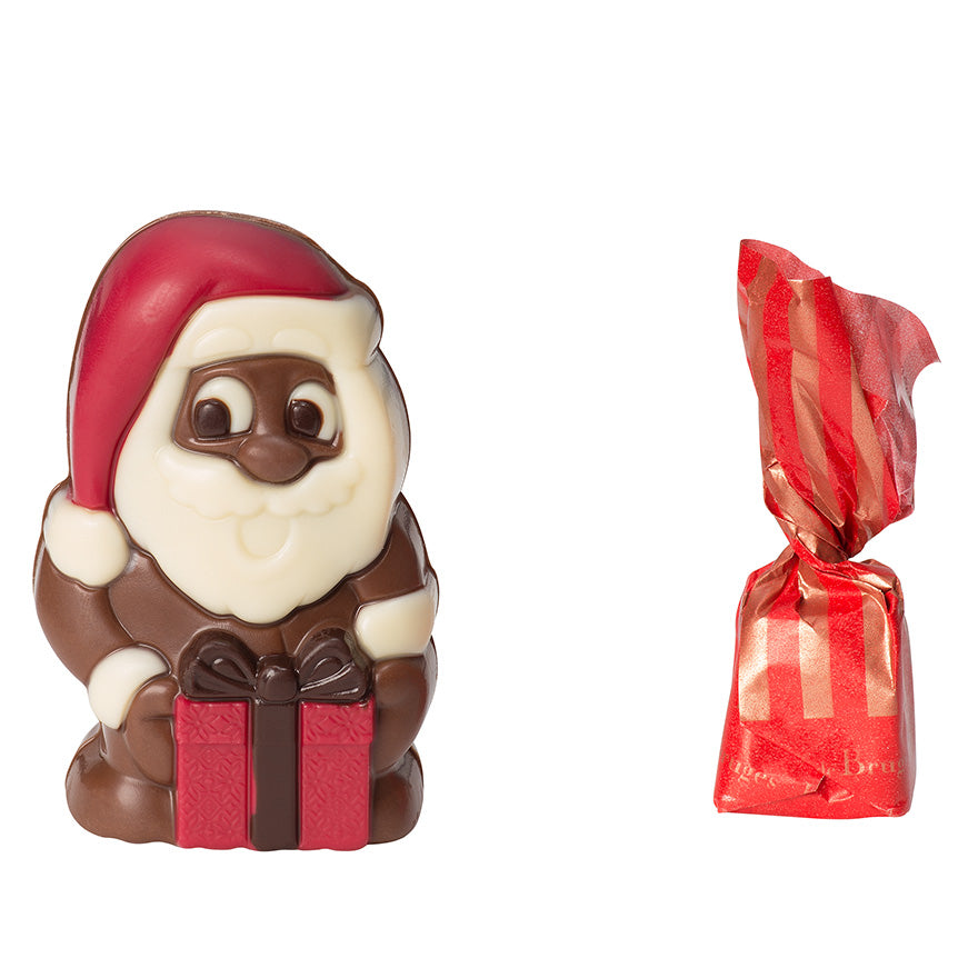 Figurka Santa s dárkem 40g