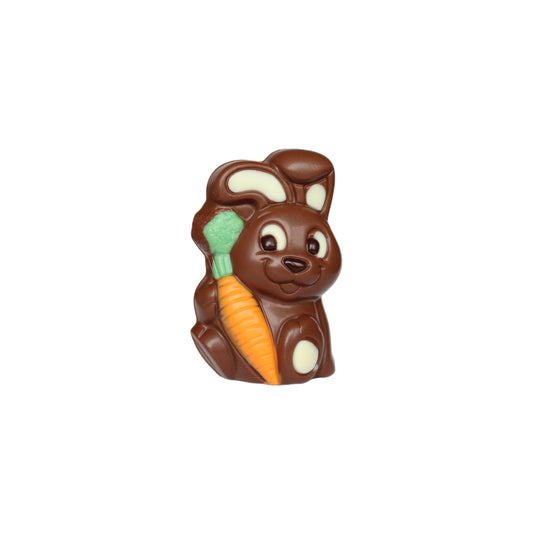 Zajíček s mrkvičkou z mléčné čokolády  35 g