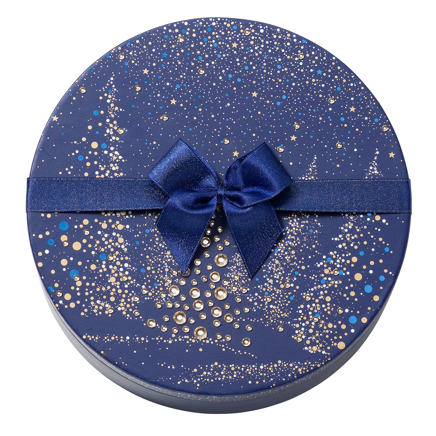 Krabička vánoce velká kulatá 360  g