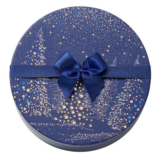 Krabička vánoce velká kulatá 360  g