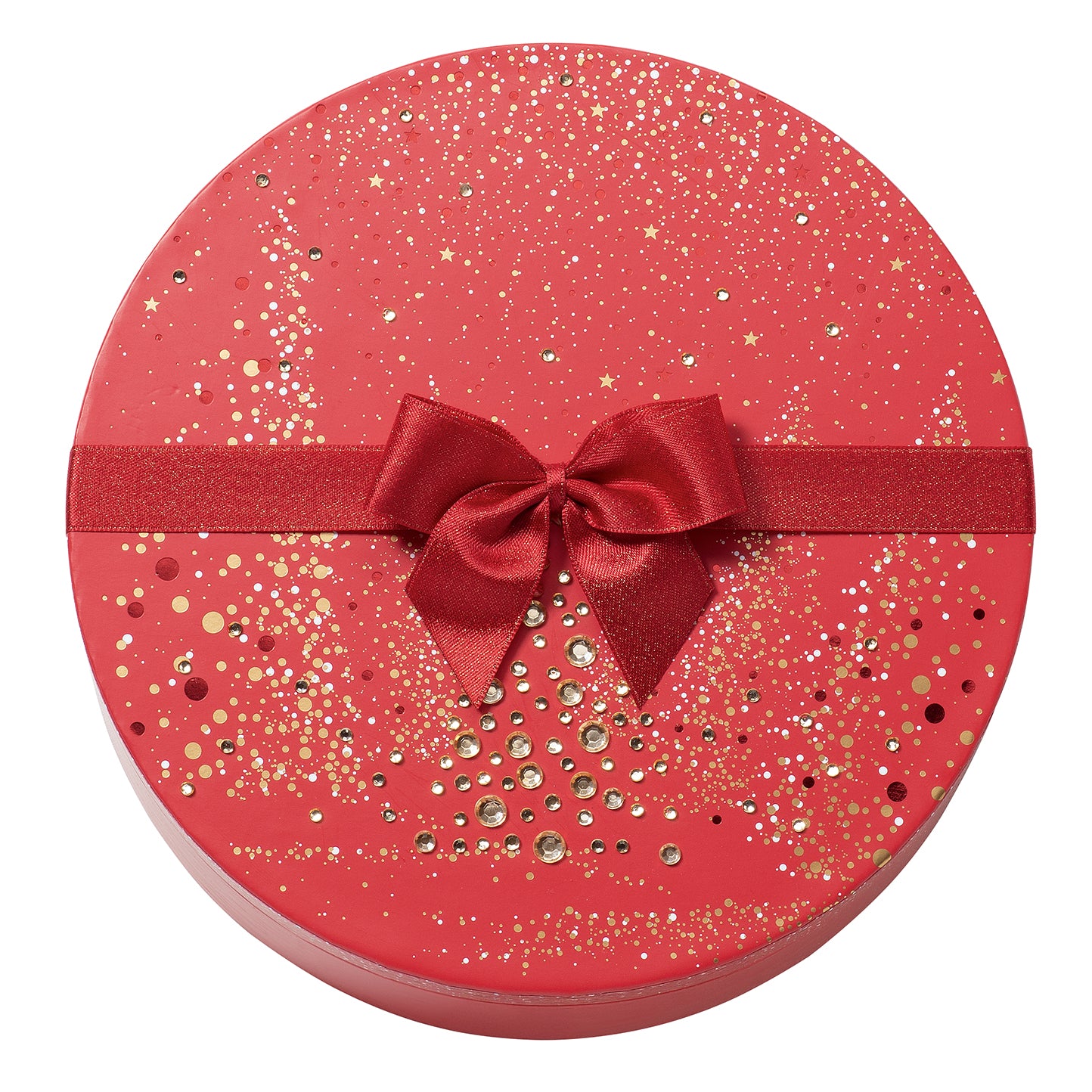 Krabička vánoce velká kulatá 360  g