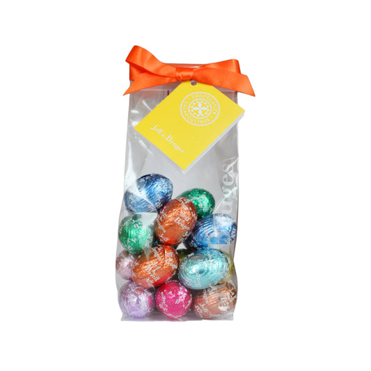 Sáček velikonoční  čokoládová vajíčka 200g