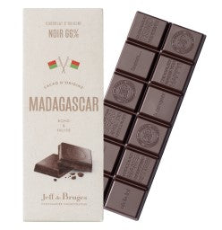 Tabulková čokoláda hořká 60 % kakao původem z Madagaskaru 80g
