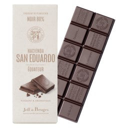 Tabulková čokoláda hořká 80 % kakao z Ekvádoru