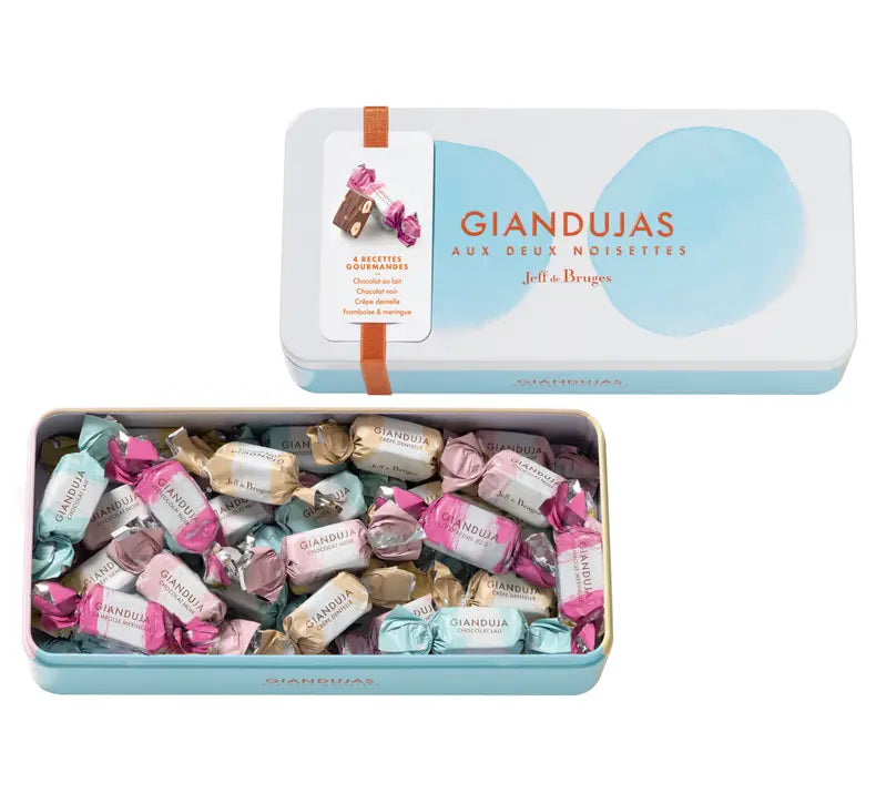 Krabička nugátů se dvěma oříšky 260 g